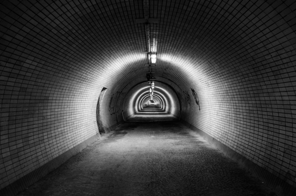 The Tunnel by photographer Pierre L'Excellent