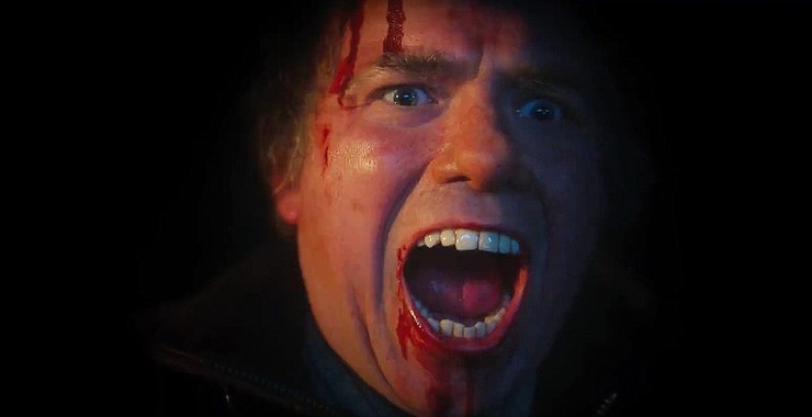 Rory Kinnear from the movie Men. Movie still from A24. Best and Worst Horror Movies 2022.